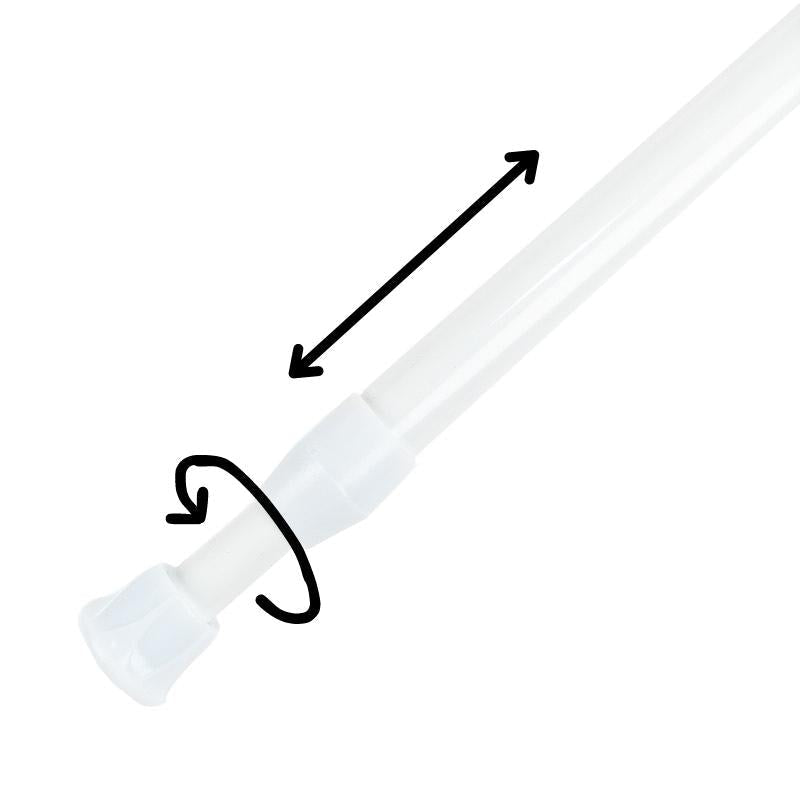 Verstelbare Stang Voor Deurgordijn 40-105 cm