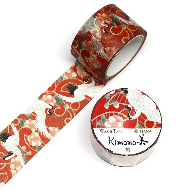 Japanse Washi Tape Kraanvogel
