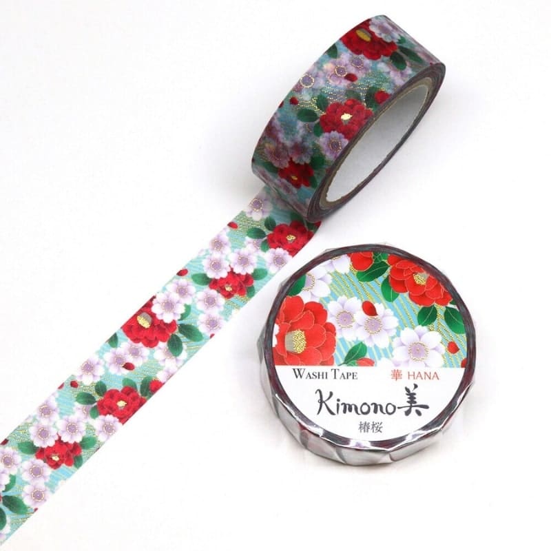 Washi Tape - Tsubaki