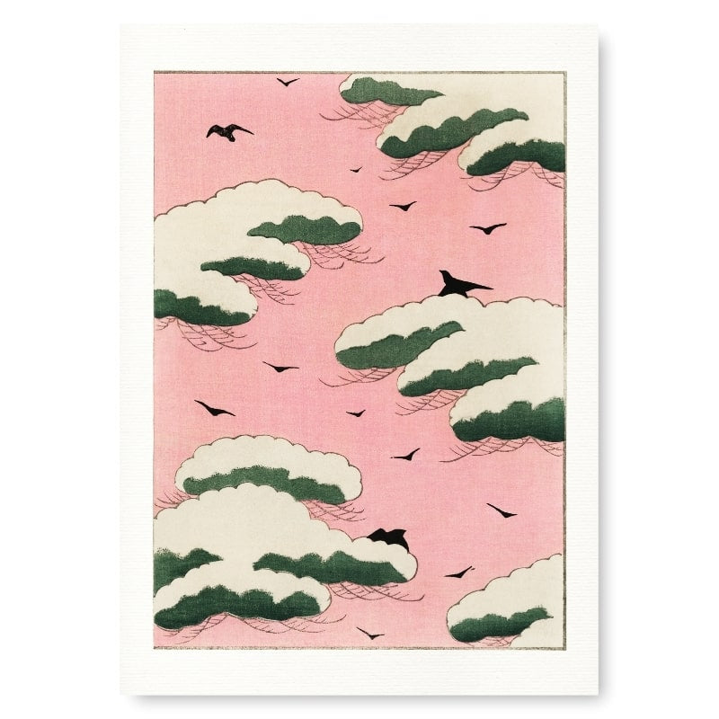 Watanabe Seitei Prent - Sky A3