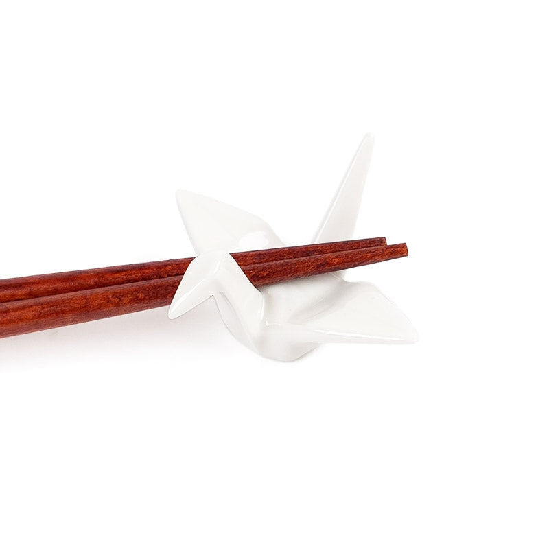 Witte Origami Eetstokjes Steun