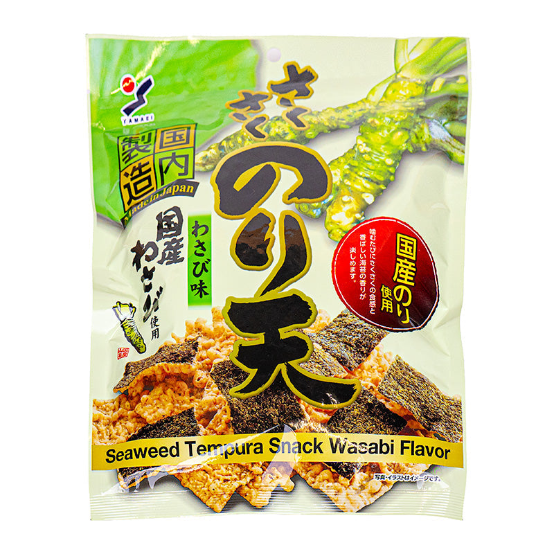 Yamaei Zeewier Tempura Snack - Wasabi