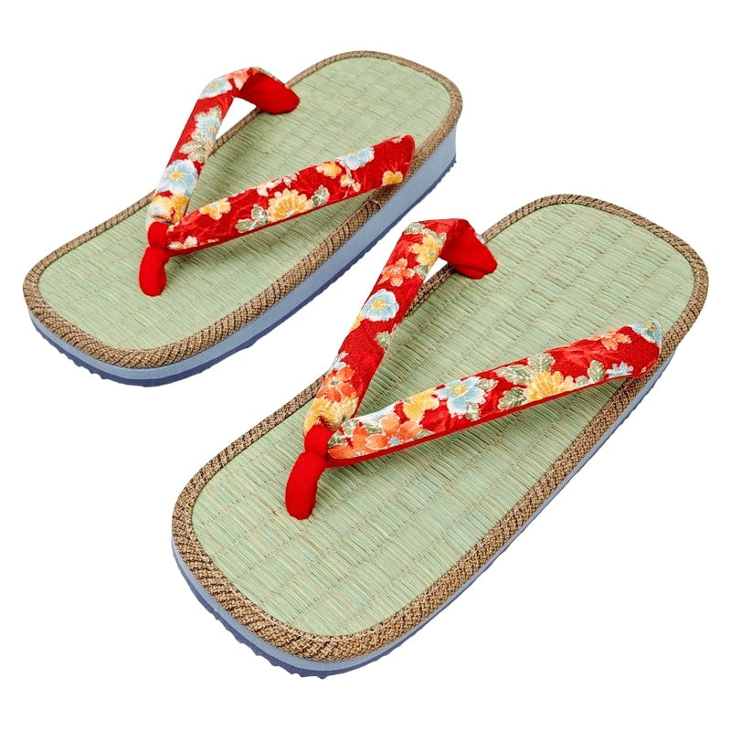 Akai Hanao Japanse Zori voor dames