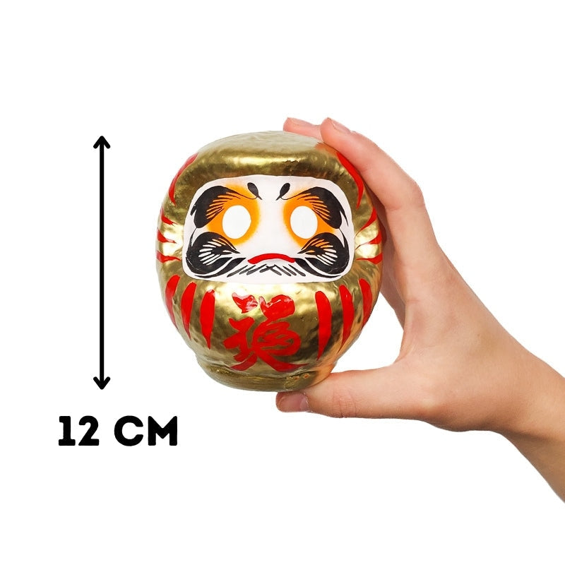 Grote gouden daruma - 12 cm