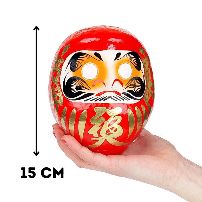 Grote rode daruma - 15 cm
