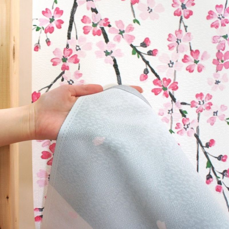 Japanse Noren Kersenbloesem & Fuji