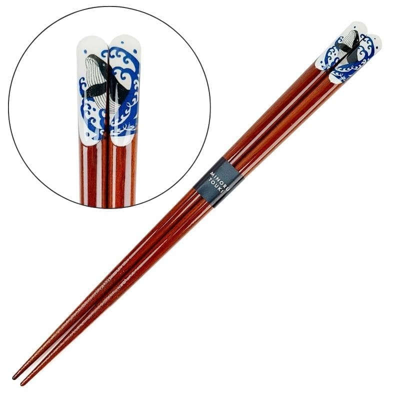 Japanse walvis eetstokjes