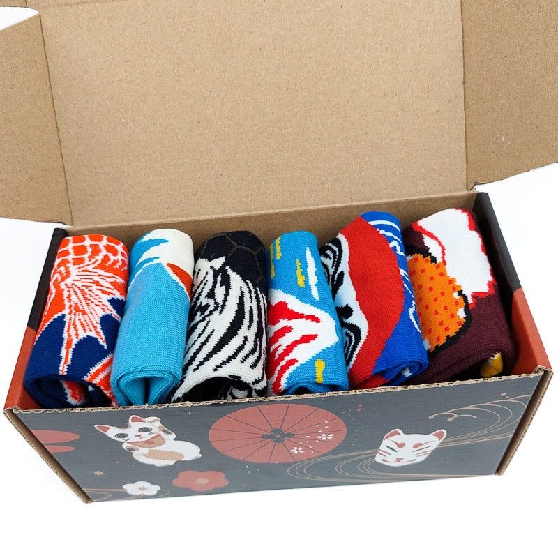 Box Japanse herensokken - EU 37-43