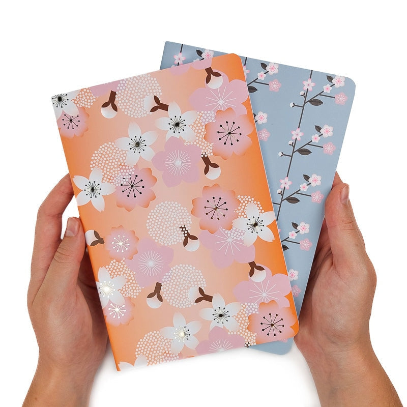 Bloemrijke Japanse notitieboekjes