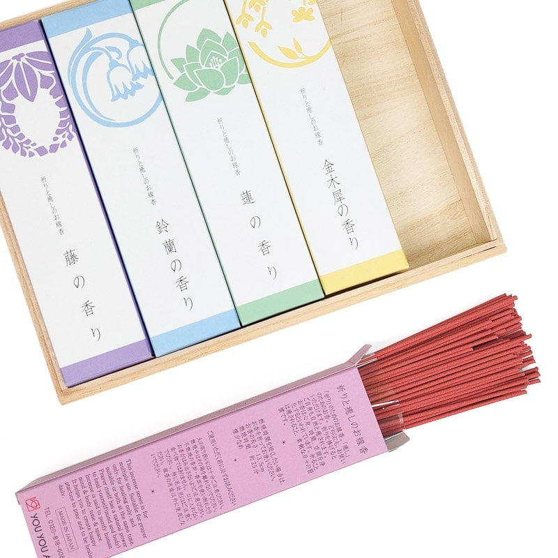Natuurlijke Japanse wierook Gift Set