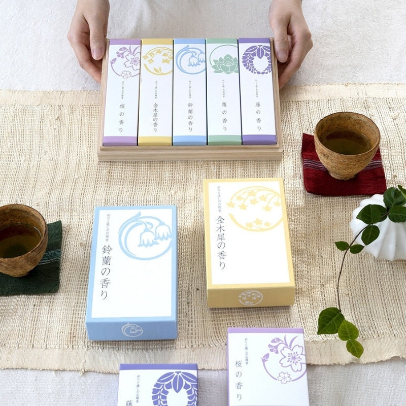 Natuurlijke Japanse wierook Gift Set