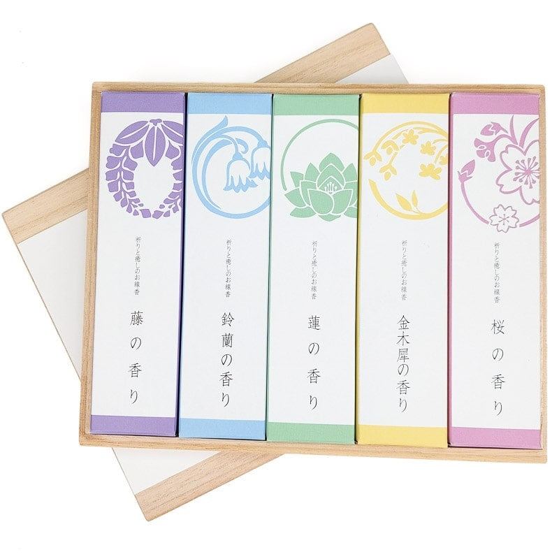 Natuurlijke Japanse wierook Gift Set