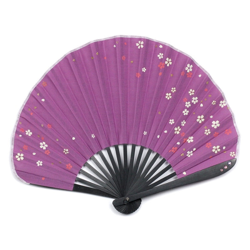 Japanse waaier Sakura Violet