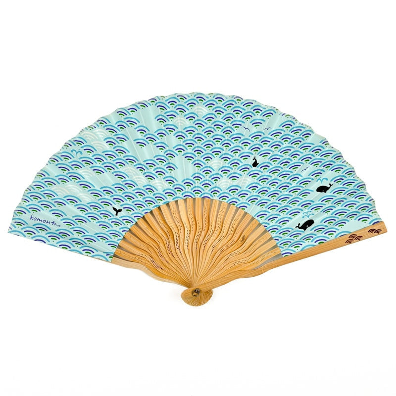 Japanse Seigaiha-fan