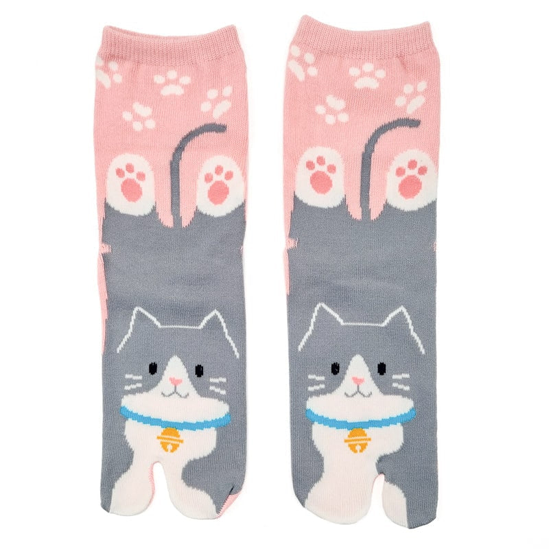 Set Tabi Neko Sokken - 6 paar - EU 36-40