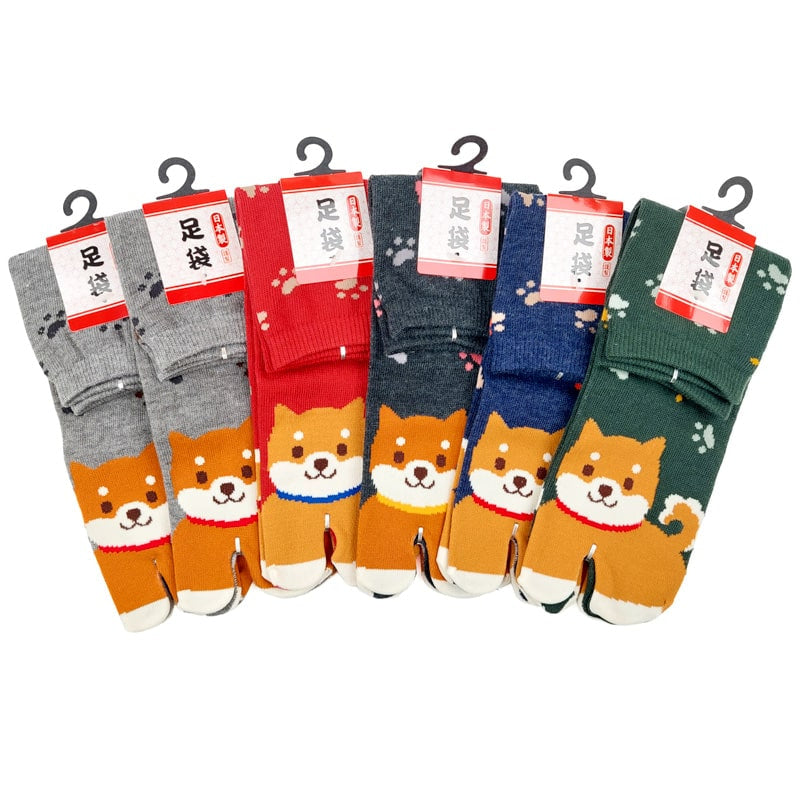 Tabi Shiba Sokken - 6 paar - EU 36-40