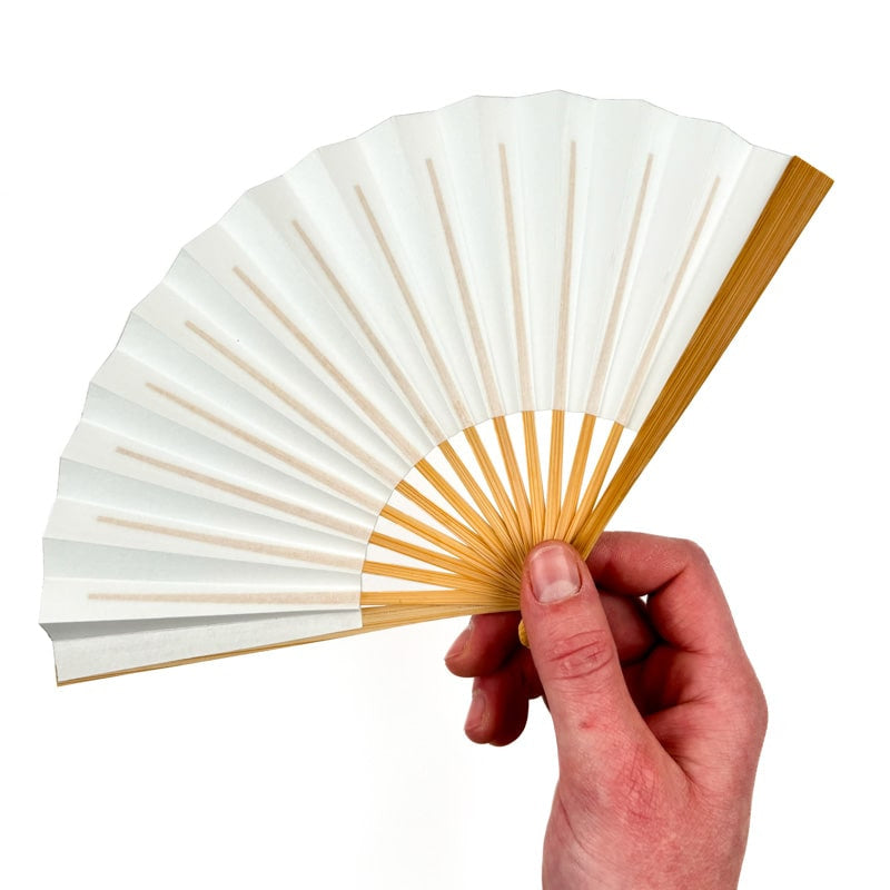 Witte Japanse Miniventilator