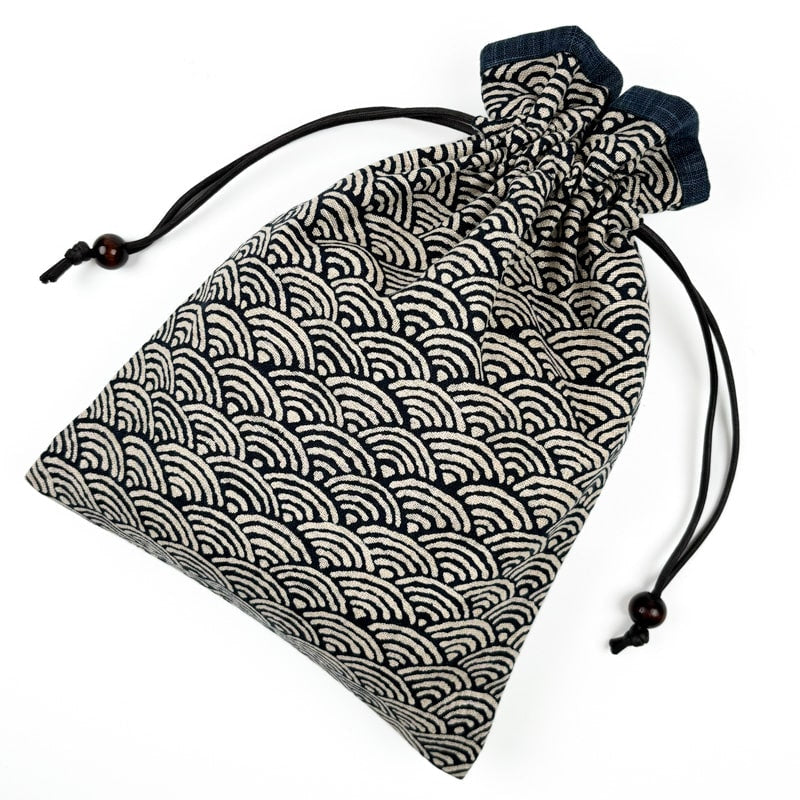 Seigaiha Japanse stoffen etui