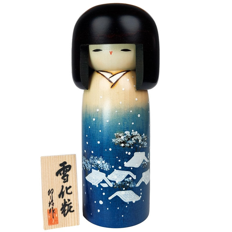 Kokeshi winter pop