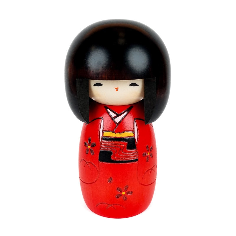 Rode Kokeshi pop