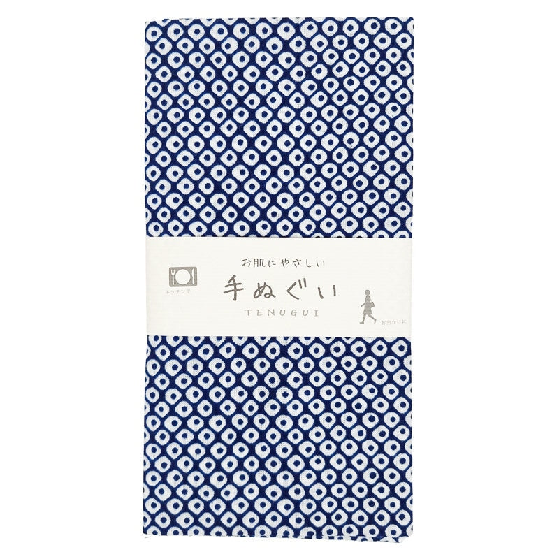Tenugui Handdoek Kanoko patroon