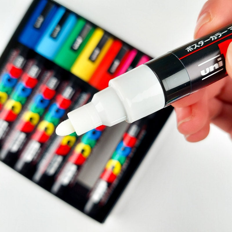 Set van 8 Posca markers