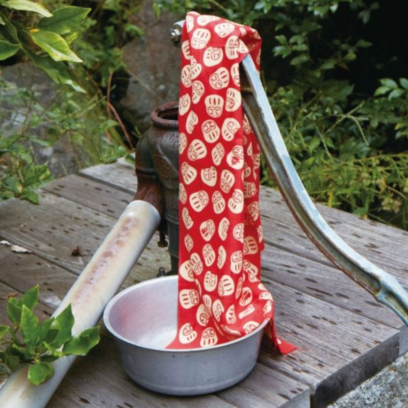 Tenugui bedrukte Daruma