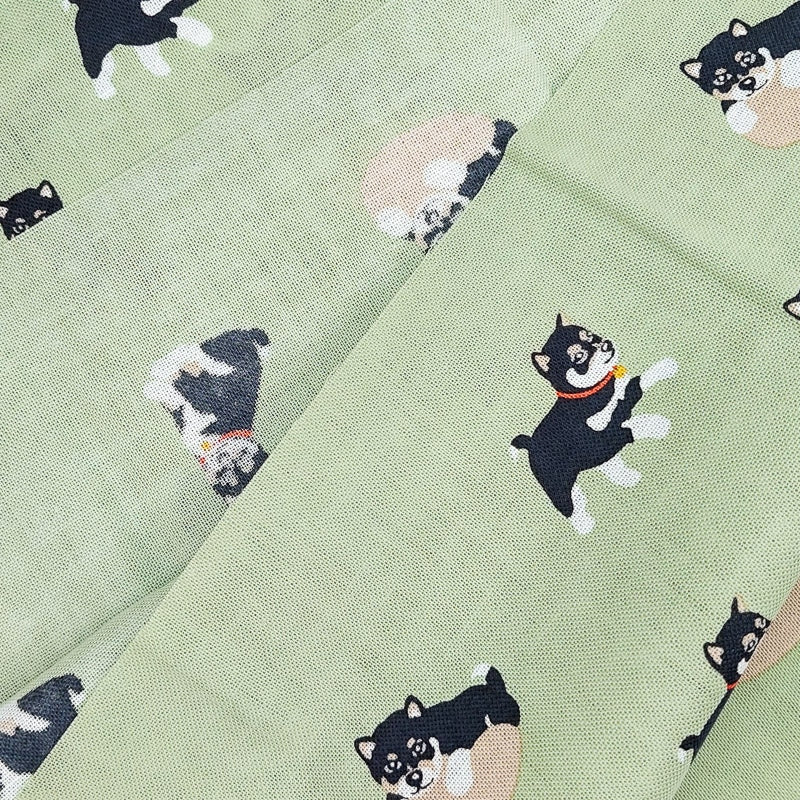 Japanse Tenugui Kuro Shiba