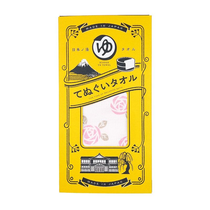 Roze Japanse Tenugui