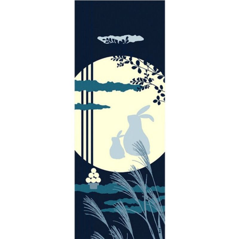 Japanse Tenugui Tsukimi