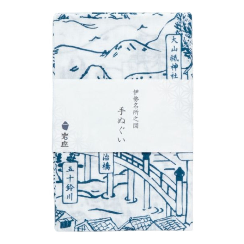 Tenugui Japans landschap