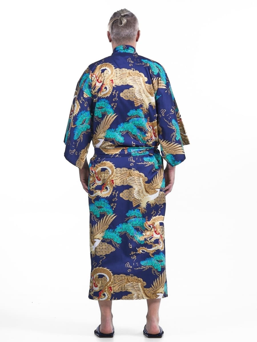 Japanse Kimono Heren - Ryū to Washi