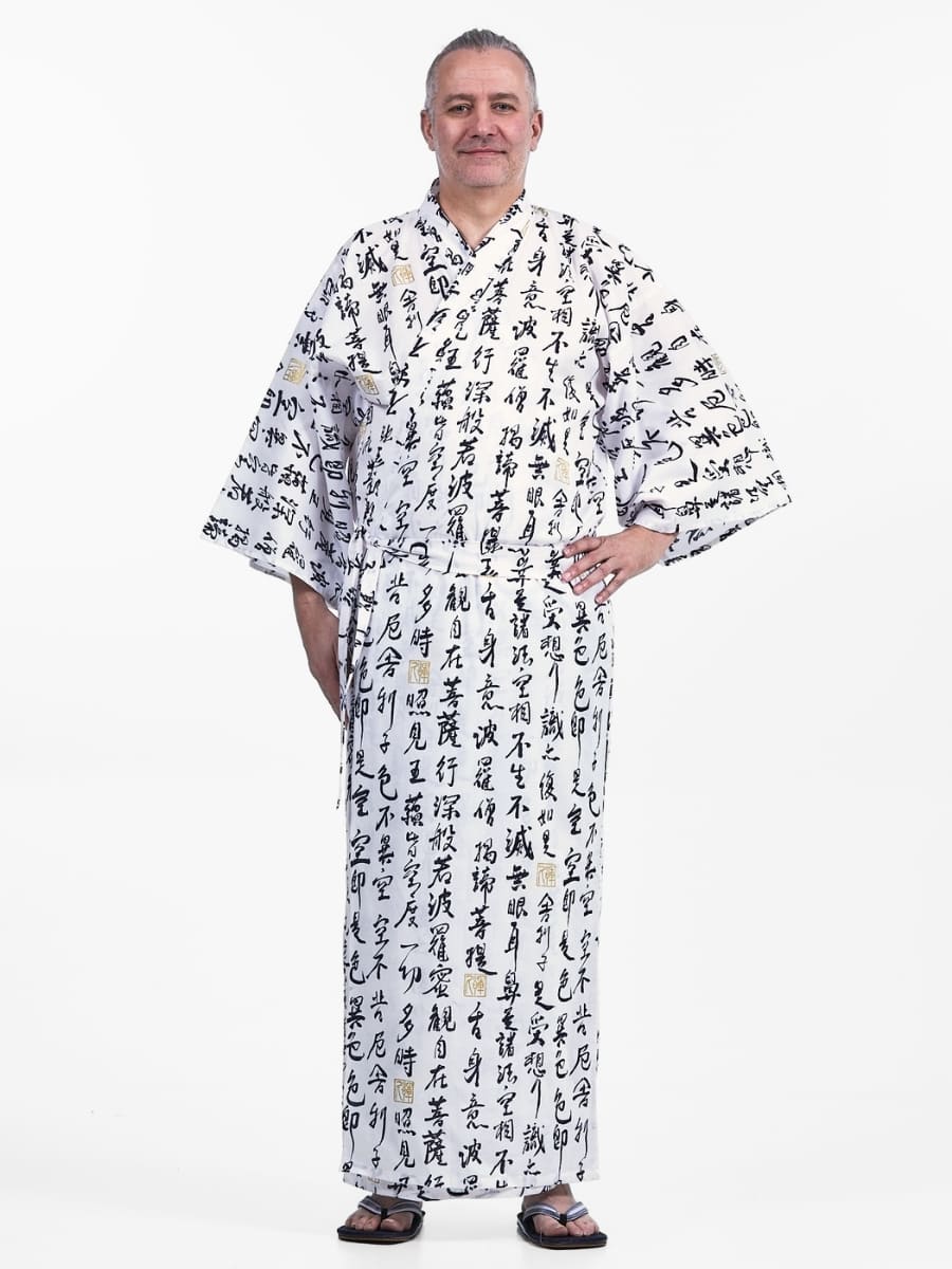 Yukata Kimono Heren – Hannya Sutra