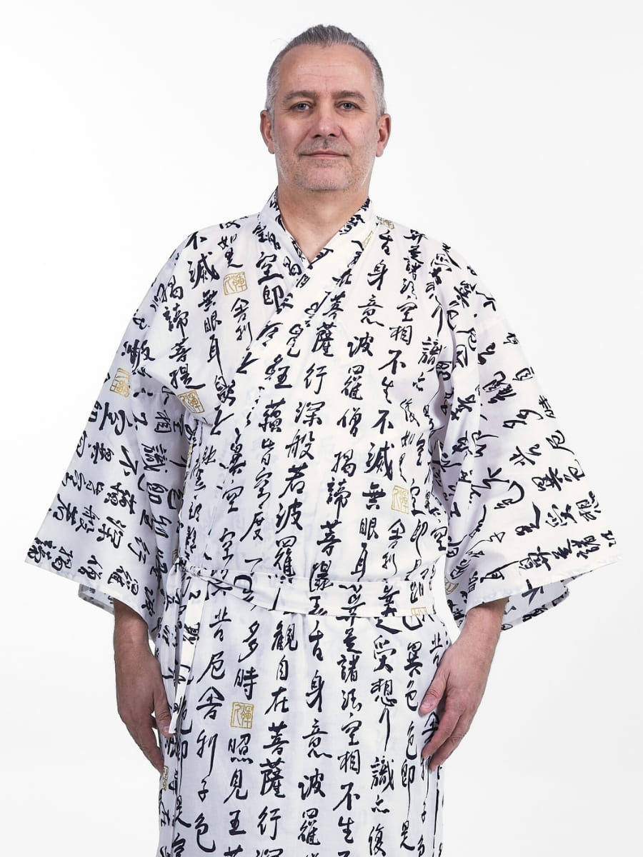 Yukata Kimono Heren – Hannya Sutra
