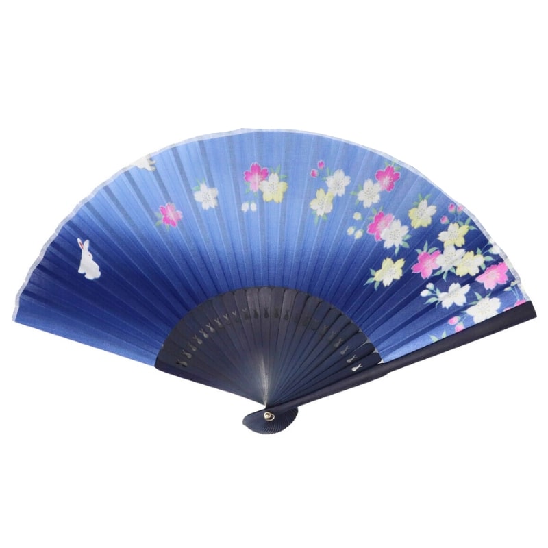 Japanse Waaier - Usagi Blauw