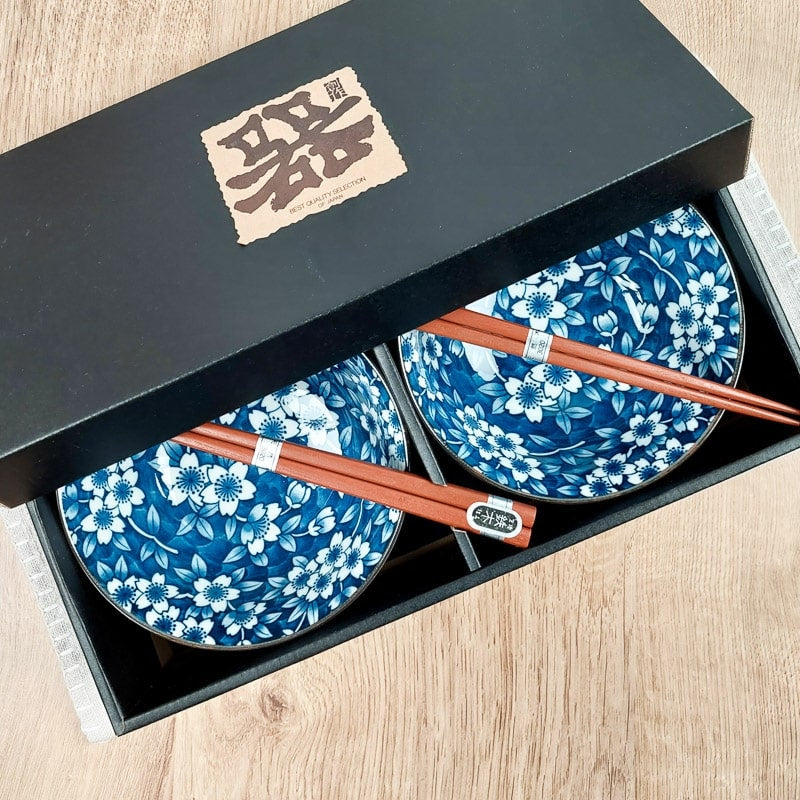 Set van 2 Japanse Rijstkommen