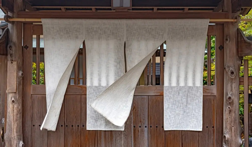 Japanse noren gordijn decoratie