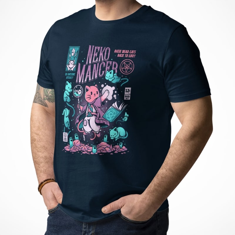 Japans T-Shirt - Nekomancer