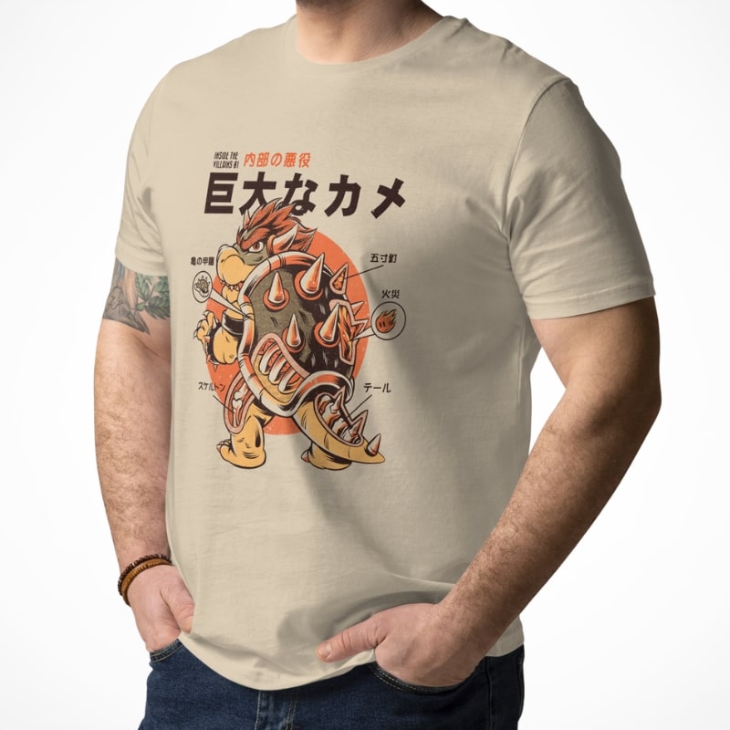 Japans T-Shirt - Koopa's Anatomy