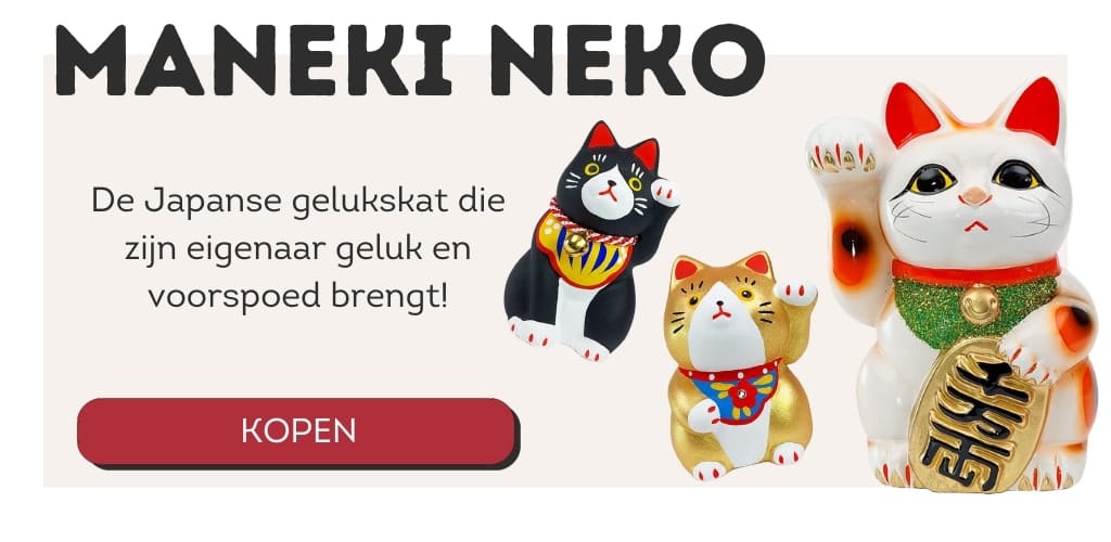maneki neko cadeau geven