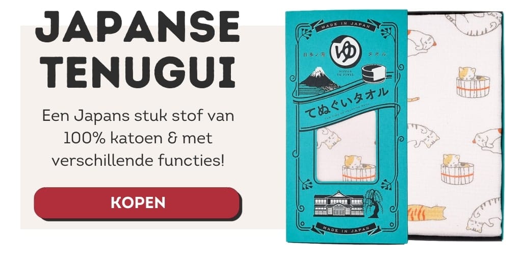 tenugui cadeau geven