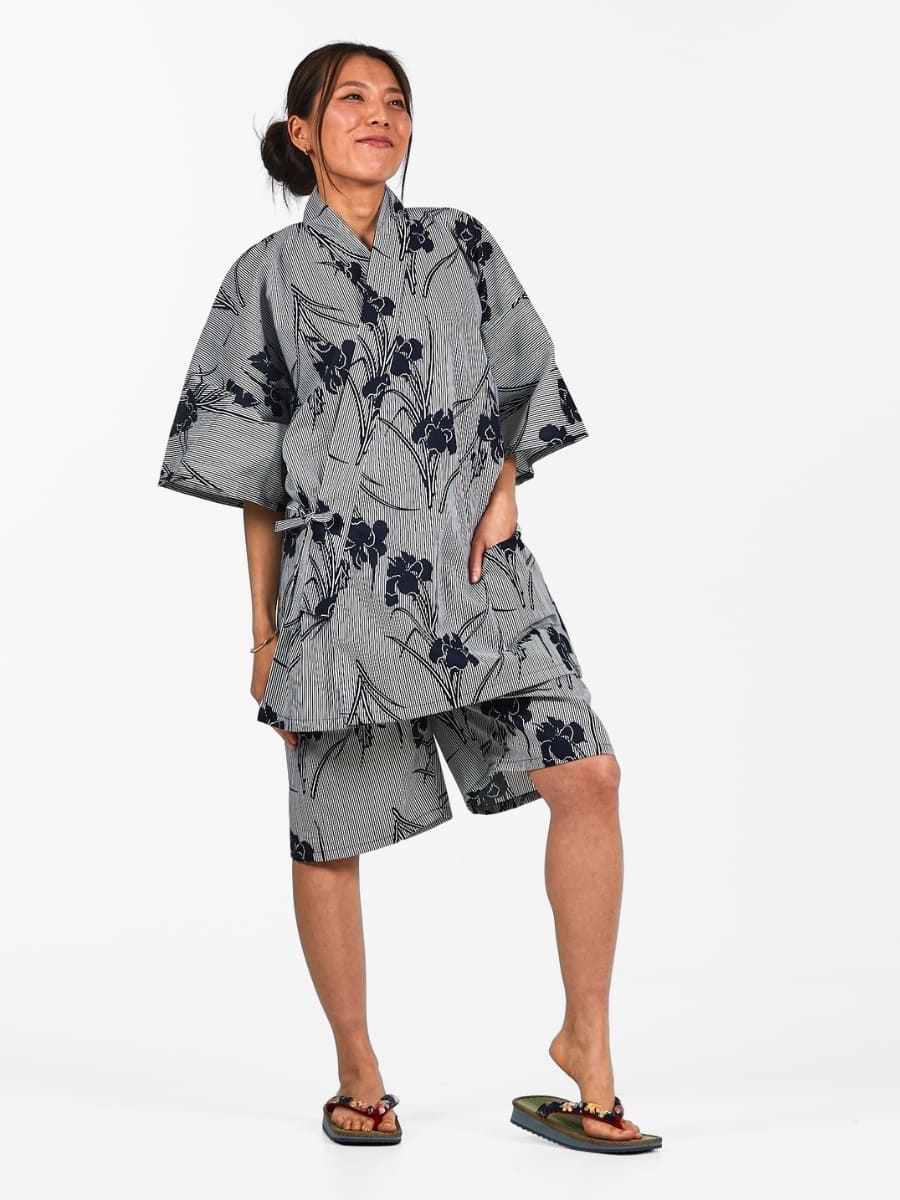 Japanse Jinbei voor Vrouwen - Iris