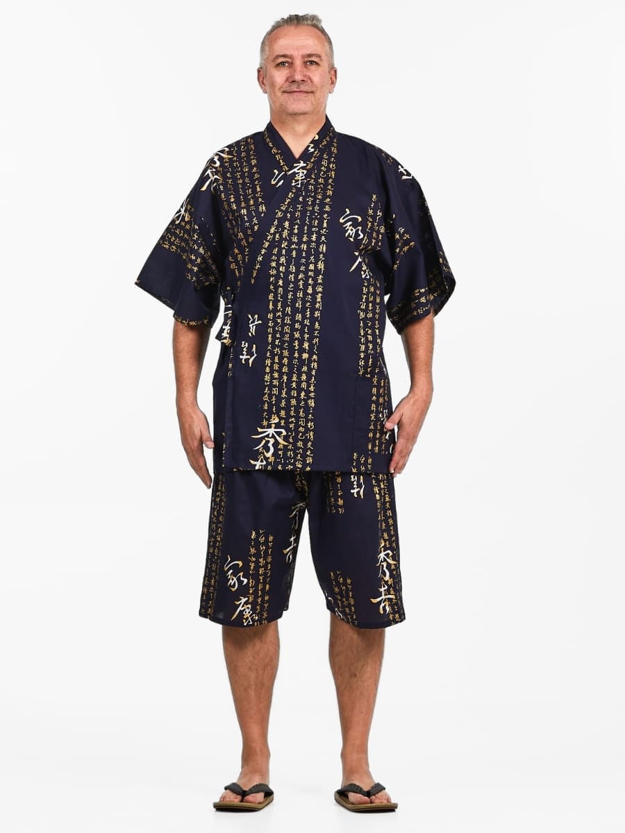 Japanse Jinbei Man - Kanji