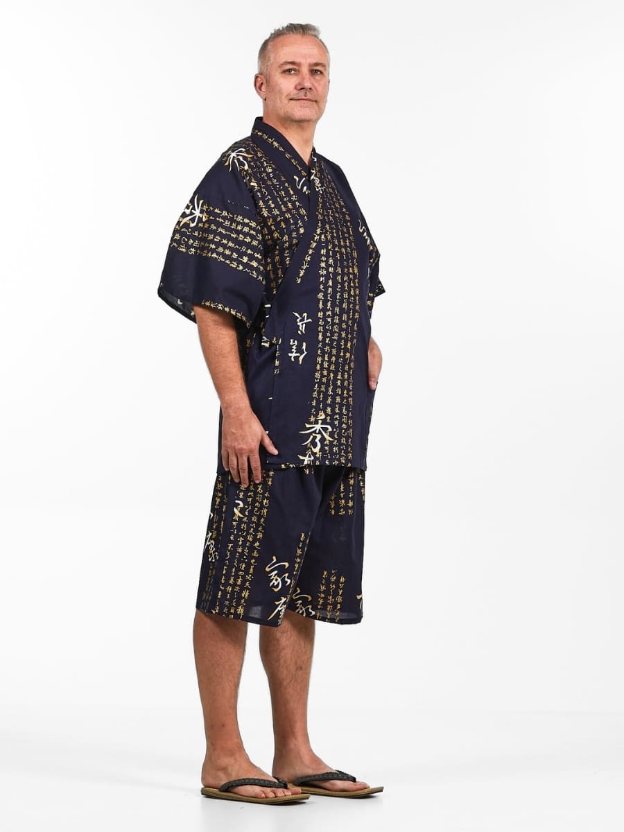 Japanse Jinbei Man - Kanji