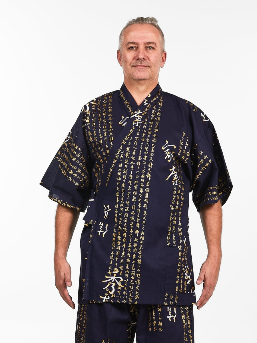 Japanse Jinbei Man - Kanji