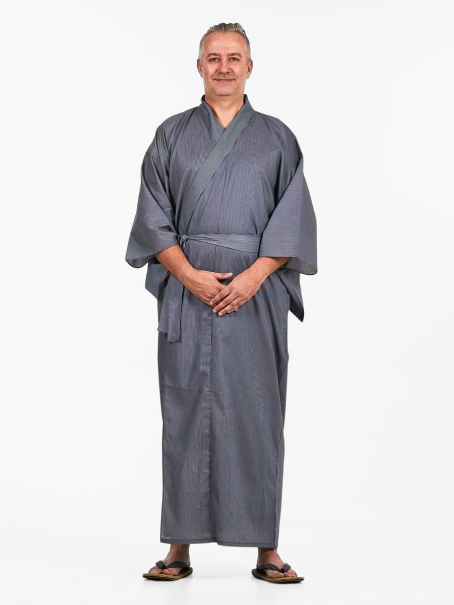 Kimono Yukata Heren - Striped