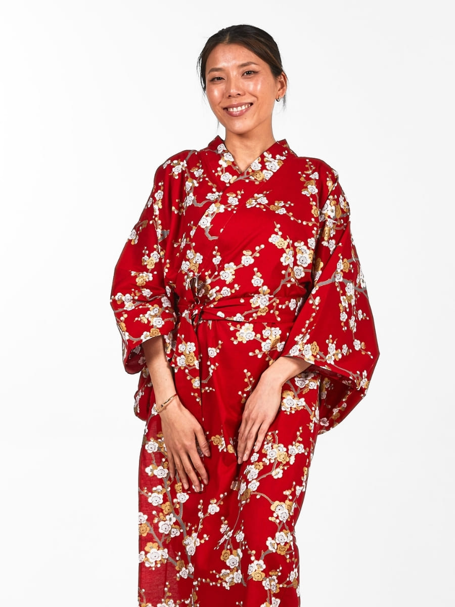 Kimono Yukata Dames - Shiraume