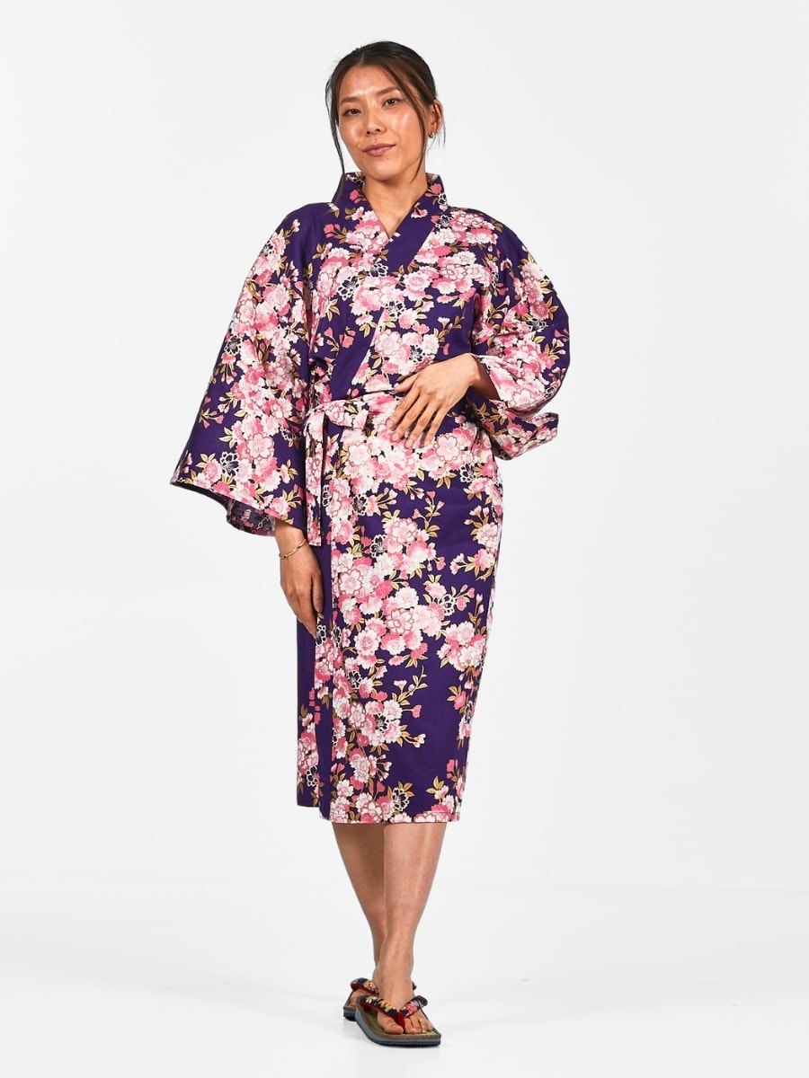 Happi Kimono Dames - Sakura Blossom