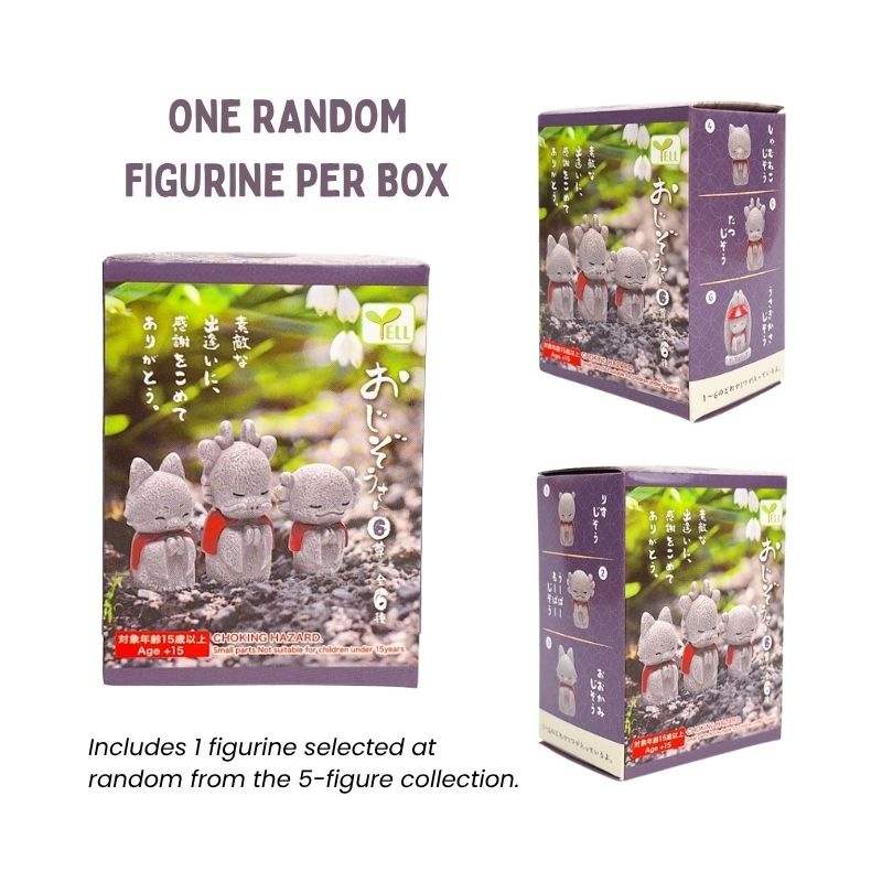 Gachapon Capsule – Kawaii Jizō Beeldje