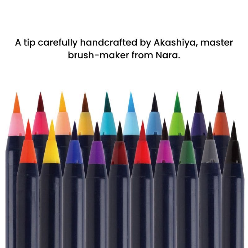 SAI Aquarel Brush Pen Set